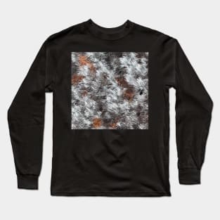 Frozen lavender in black and white Long Sleeve T-Shirt